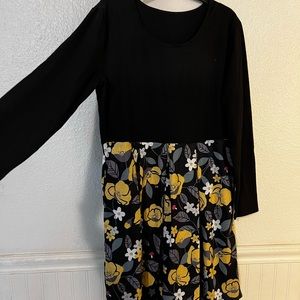 Cotton Knot High Waisted Dress Sz XL